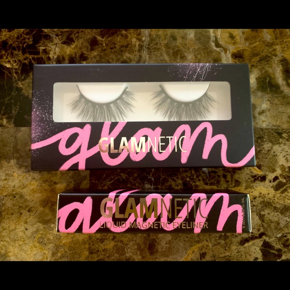 Glamnetic Lashes and Eyeliner - babygirl